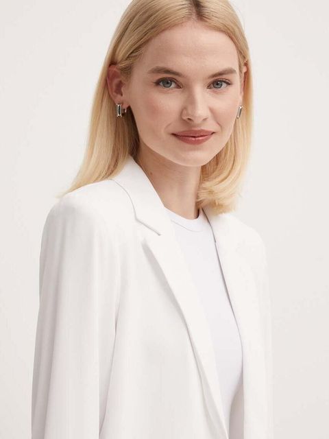 Joseph Ribkoff marynarka kolor biały niezapinana gładka 211361