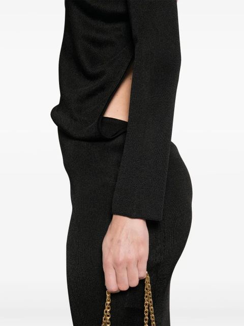 TOM FORD open-back mini dress - Black