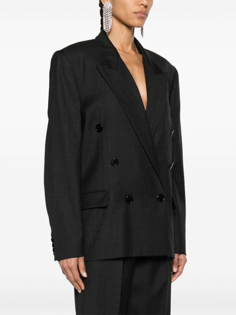ISABEL MARANT Klero double-breasted blazer - Grey