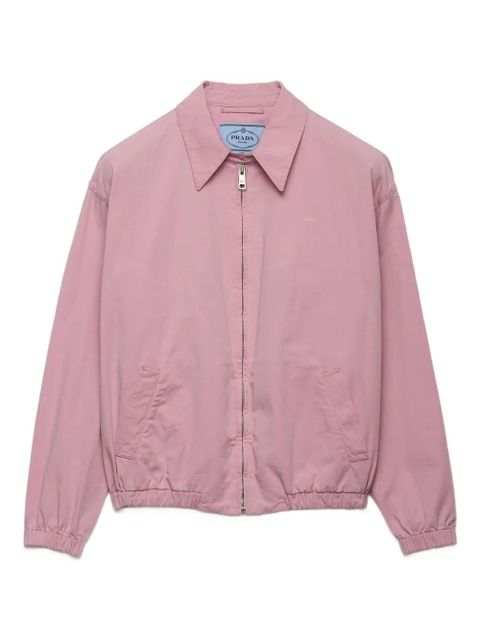 Prada shirt-collar welt-pocket jacket - Pink - zdjęcie produktu nr 1