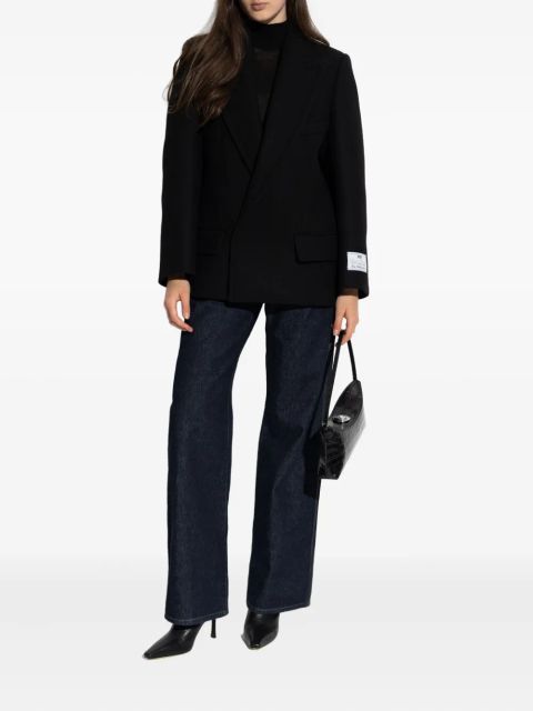 Victoria Beckham double-breasted blazer - Black - zdjęcie produktu nr 2