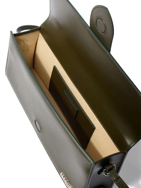 Jacquemus Le Chouchou leather flap shoulder bag - Green