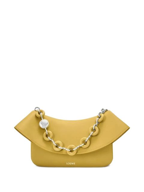 LOEWE medium Ola chain-handle shoulder bag - Yellow - zdjęcie produktu nr 1