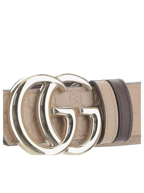 Gucci GG-buckle belt - Neutrals