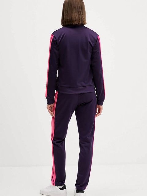 adidas dres Ess 3S damski kolor fioletowy JX0510