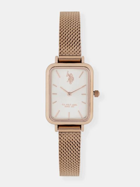 U.S. Polo Assn. zegarek ODETTE damski kolor złoty USP8291RG - zdjęcie produktu nr 1