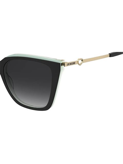 Love Moschino okulary przeciwsłoneczne damskie kolor czarny MOL094/S