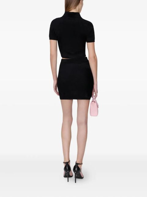 AMIRI knit mini skirt - Black