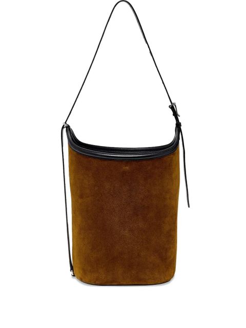 Proenza Schouler Brant suede bucket bag - Brown - zdjęcie produktu nr 1