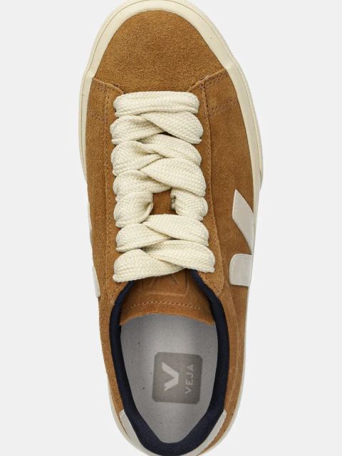 Veja sneakersy zamszowe Campo damskie kolor brązowy CP0320524A