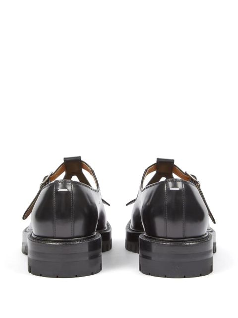Maison Margiela Tabi County leather Mary Janes - Black
