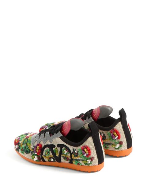 Valentino Garavani Chromathon lave-up fastening sneakers - Neutrals