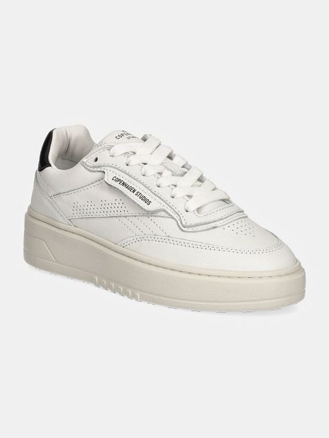 Copenhagen sneakersy skórzane Leather mix kolor biały CPH89 - zdjęcie produktu nr 1