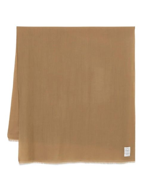 TOTEME virgin-wool scarf - Brown - zdjęcie produktu nr 1