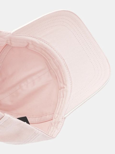 BOSS czapka z daszkiem bawełniana kolor różowy z aplikacją 50533367