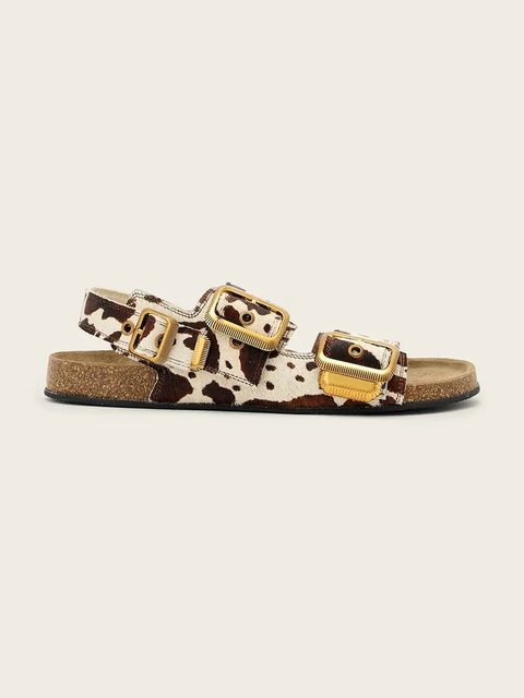 AllSaints sandały na płaskim obcasie damskie skórzane Staffa Sandal - zdjęcie produktu nr 2