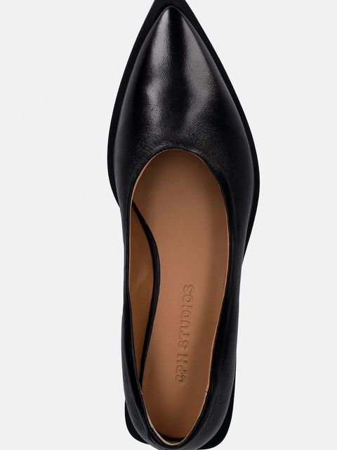 Copenhagen baleriny zamszowe