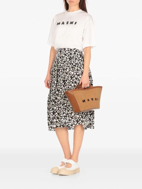 Marni small Tropicalia tote bag - Neutrals - zdjęcie produktu nr 2