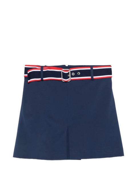 PINKO belted-waist mini skirt - Blue - zdjęcie produktu nr 1
