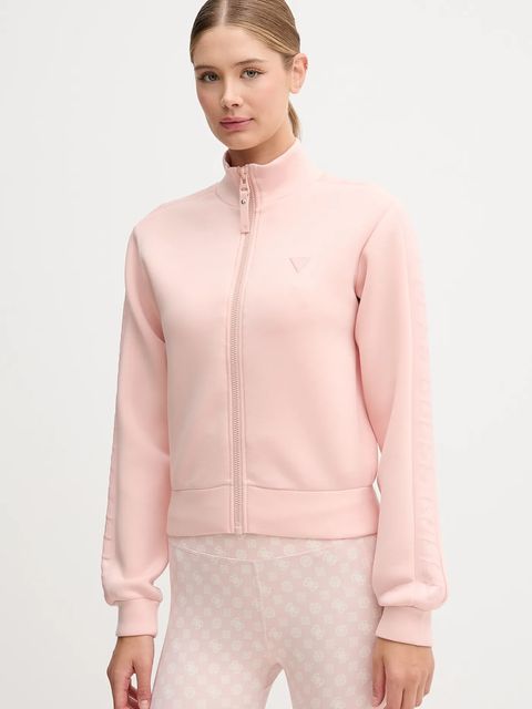 Guess bluza NEW ALLIE damska kolor pomarańczowy gładka V2YQ17 K7UW2 - zdjęcie produktu nr 1