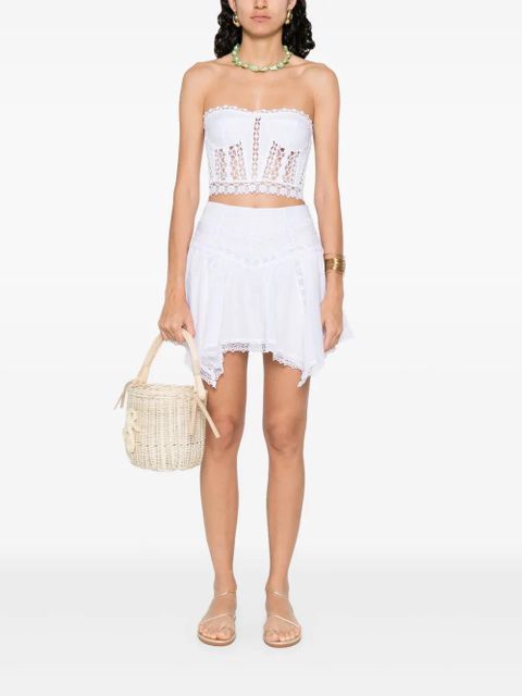 Charo Ruiz Ibiza Hibis skirt - White - zdjęcie produktu nr 2