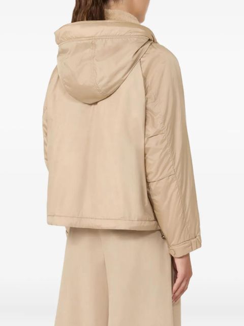 Weekend Max Mara hooded quilted jacket - Neutrals