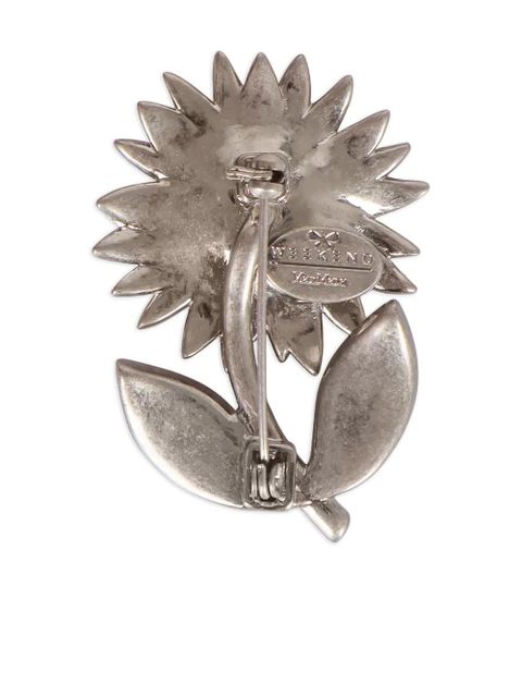 Weekend Max Mara Flower-shaped brooches - Silver - zdjęcie produktu nr 2