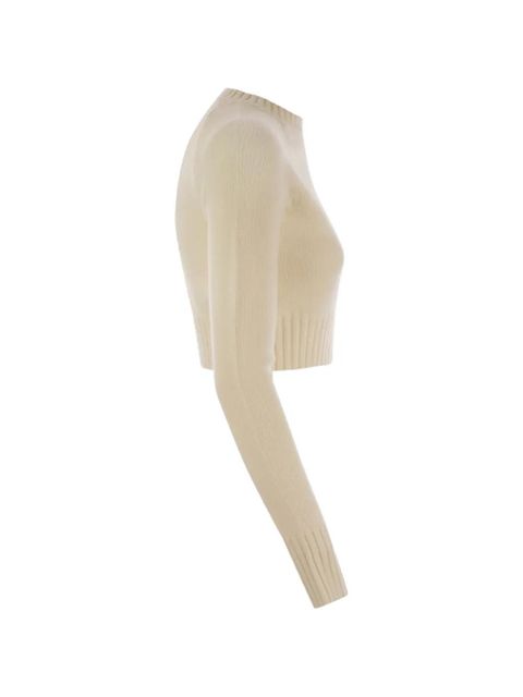 Sportmax cropped sweater - Neutrals