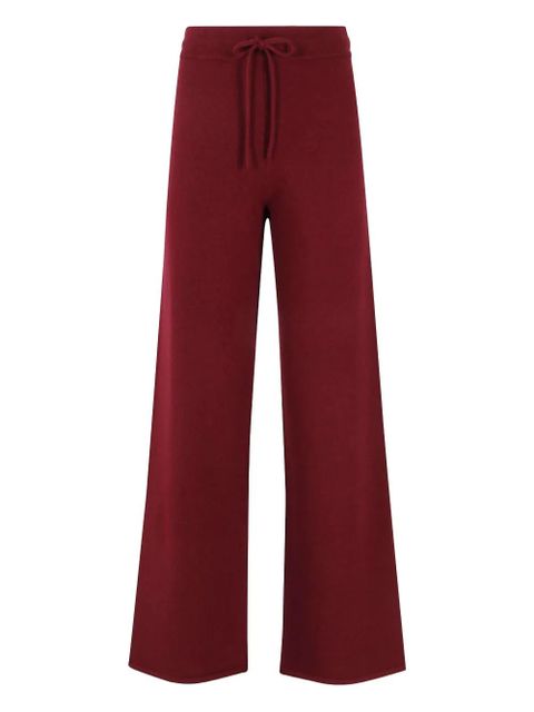 MC2 Saint Barth Cambon drawstring wool pants - Red - zdjęcie produktu nr 1