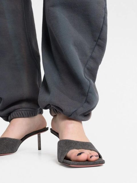 Off-White Laundry bleached-effect track pants - BROWN NO COLOR