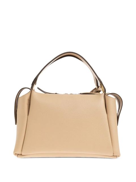 Tod's calf leather tote bag - Neutrals