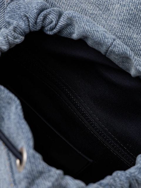 Calvin Klein plecak damski kolor niebieski duży gładki LV04F3216G