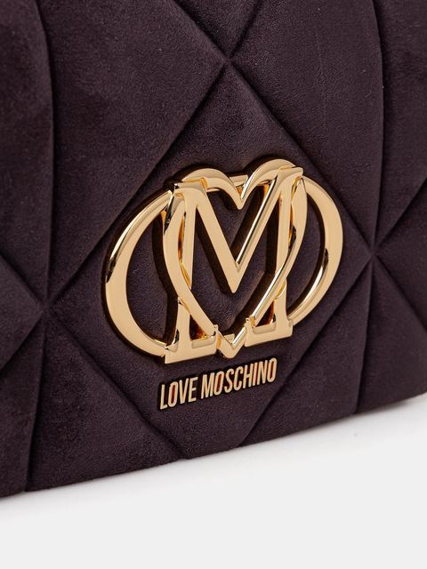 Love Moschino torebka kolor fioletowy JC4043PP0NKE0650