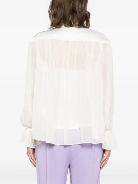 ZIMMERMANN shimmering buttons blouse - Neutrals