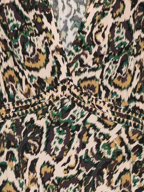 Ba&Sh Onia midi dress - Neutrals