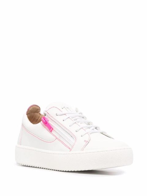 Giuseppe Zanotti Gail contrasting sneakers - White - zdjęcie produktu nr 2