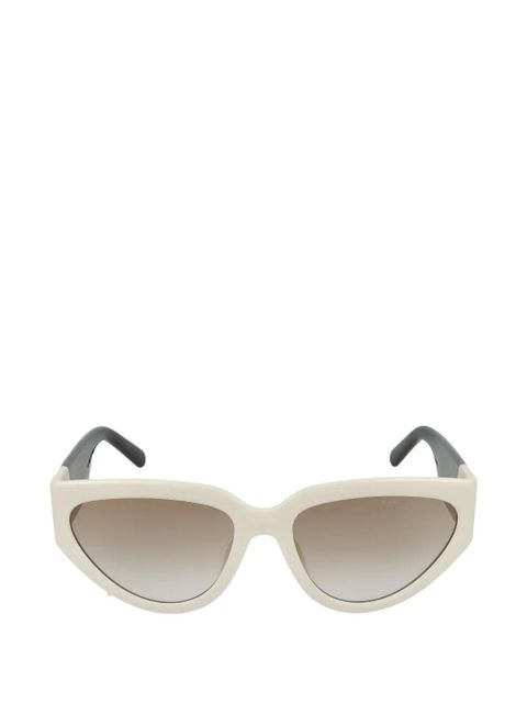 Marc Jacobs logo-plaque cat-eye sunglasses - Neutrals - zdjęcie produktu nr 1