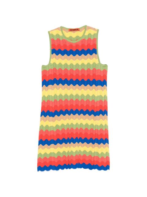 Simon Miller wave mini dress - Red - zdjęcie produktu nr 1