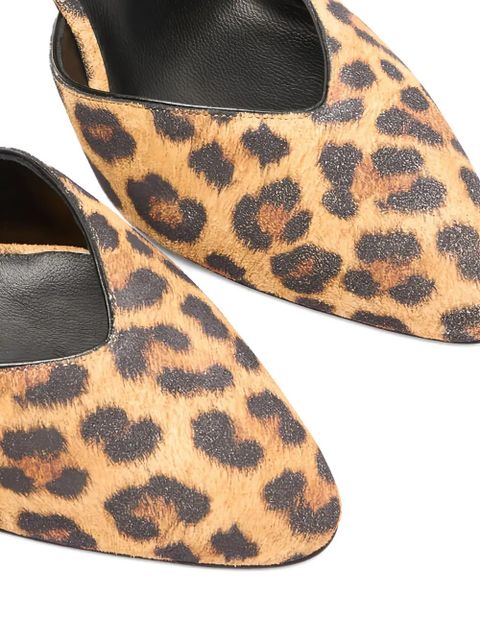 Casadei 80mm Venus Malesia leopard-print pumps - Brown