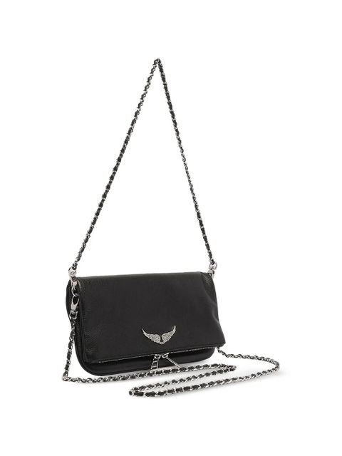 Zadig&Voltaire Rock chain winged shoulder bag - Black