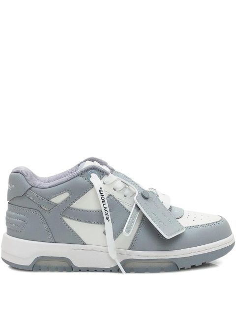 Off-White Out Of Office calf leather sneakers - Grey - zdjęcie produktu nr 2