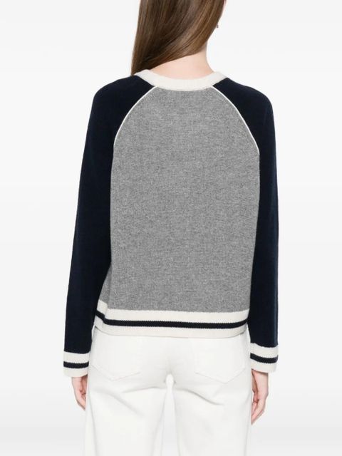 Ba&Sh Collette long-sleeve sweater - Grey