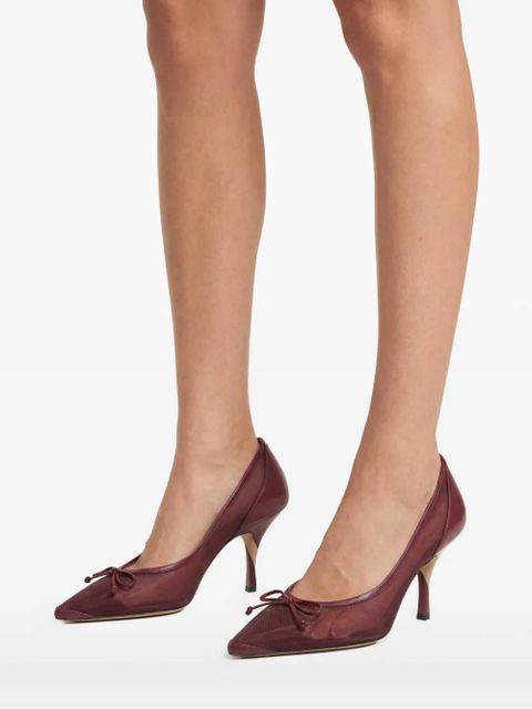 Jacquemus Les Escarpins Tourni pumps - Red