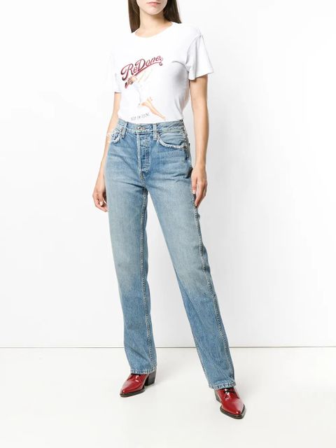 RE/DONE straight leg jeans - Blue - zdjęcie produktu nr 2