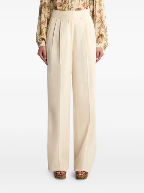 ETRO pleated trousers - Neutrals
