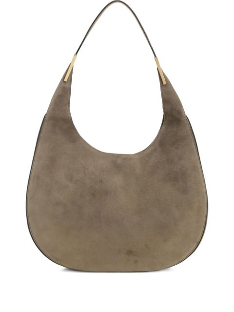 Savette suede crescent shoulder bag - Neutrals - zdjęcie produktu nr 1