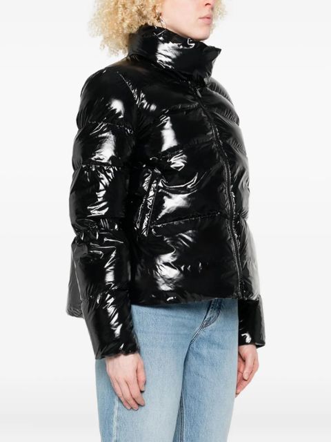 PINKO zip-up puffer jacket - Black