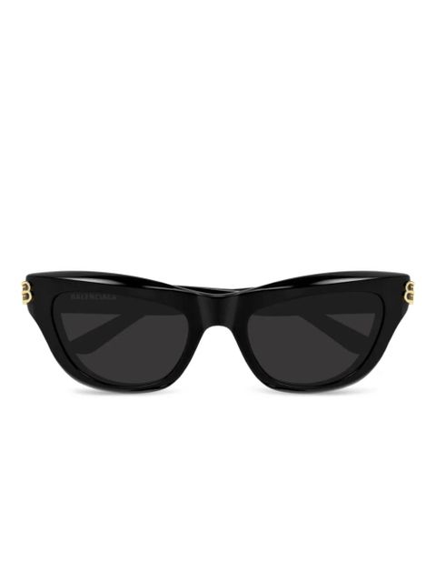 Balenciaga Eyewear cat-eye logo sunglasses - Black - zdjęcie produktu nr 1