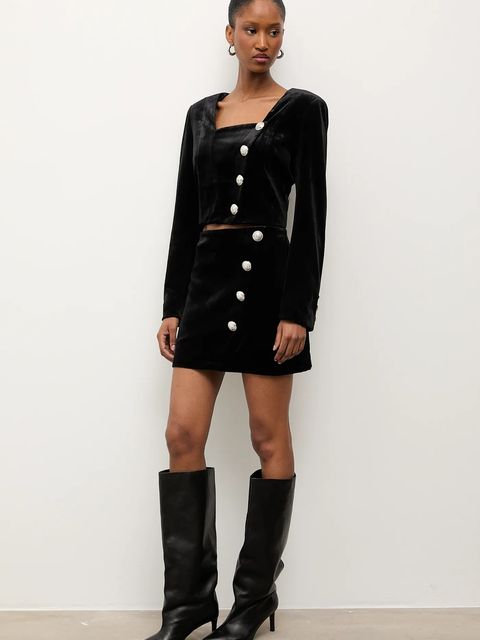 Answear.LAB komplet damski kolor czarny - zdjęcie produktu nr 2