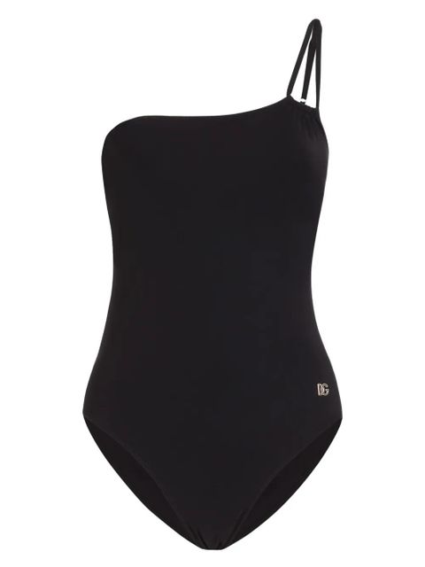 Dolce & Gabbana one-shoulder swimsuit - Black - zdjęcie produktu nr 1